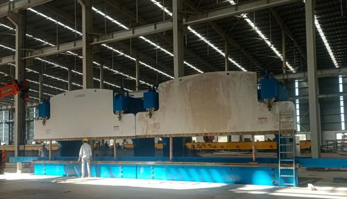 ultimo caso aziendale circa Completamente 13m linea di polo di luce includono 2-WE67K-1200-6500 frenata di stampa in tandem in indiano ((KP Green engineering)