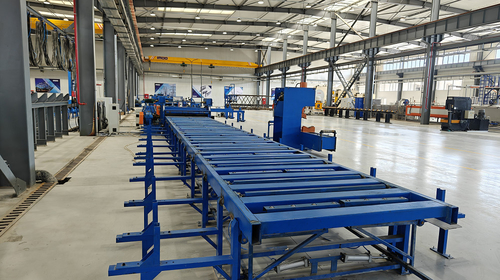 Latest company news about La più avanzata linea di produzione automatica di pali luminosi è entrata in funzione con successo in Tagikistan