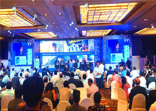 Latest company news about Partecipato alla terza conferenza internazionale sul galvanizzatore a Delhi, India.