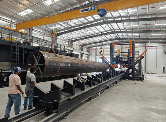 Good price HM1200 Diametro 1200 mm Macchina di saldatura a chiusura per saldatura a cuciture longitudinali in linea