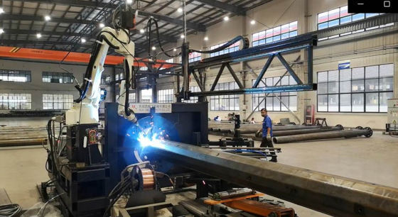 Good price CMC Robot base piastra e flangia saldatura macchina in linea