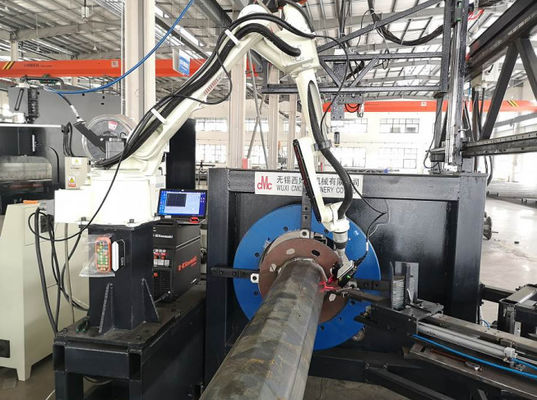 Good price Robot per la saldatura della piastra di base e delle flange in linea