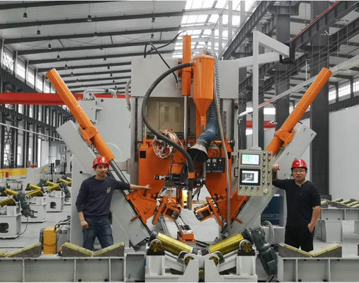 Good price Diametro 60~600mm,Lunghezza 12000mm Macchina di saldatura a poli leggeri CNC in linea