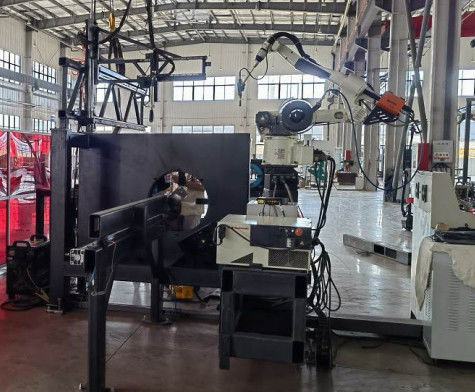 120 mm 260 mm Light Pole Welding Machine / Light Pole Making Machine (macchina per la saldatura a poli leggeri)