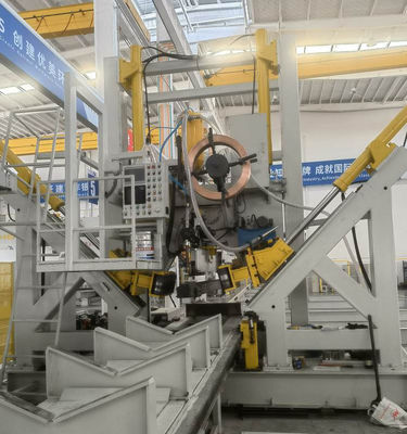 HM1800/14000 macchina di saldatura a chiusura per alberi alti / poli mono / poli di comunicazione