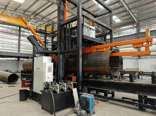 HM1800/14000 macchina di saldatura a chiusura per alberi alti / poli mono / poli di comunicazione