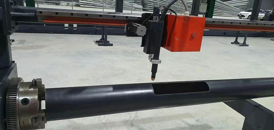 Macchina per il taglio di porte per pali della luce laser CNC, Modello LDC-350/2000