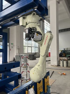Saldatura a laser robot robot automatizzata bianco della saldatrice
