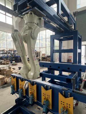 Saldatura a laser robot robot automatizzata bianco della saldatrice