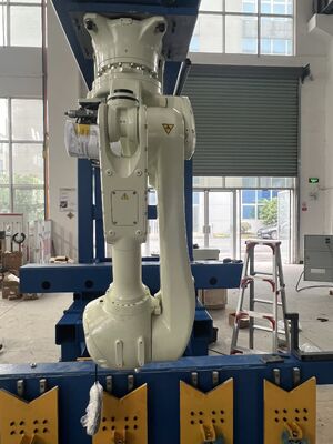 Saldatura a laser robot robot automatizzata bianco della saldatrice