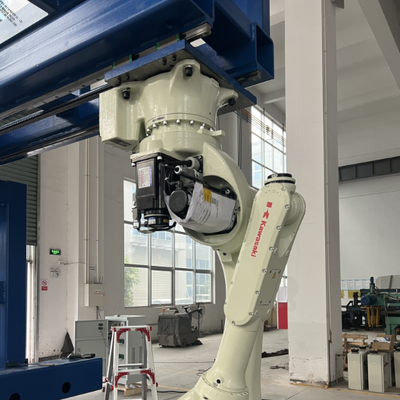 Saldatura a laser robot robot automatizzata bianco della saldatrice