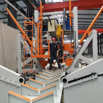 HM2500/14000 14m CNC automatica di chiusura della cucitura con polo di luce Max 2500mm di diametro