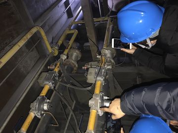 Linea quadrupla a 6 pollici trattata di HDG X 6m, attrezzatura di galvanizzazione della immersione calda 