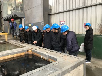 Good price Linea quadrupla a 6 pollici trattata di HDG X 6m, attrezzatura di galvanizzazione della immersione calda  in linea