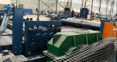 Tagliatrice automatica della conicità, linea di produzione del palo di iluminazione pubblica di 12000mm