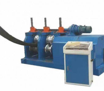 Macchina piegatubi del piatto del rullo dell'acciaio 15KW 3 della guardavia