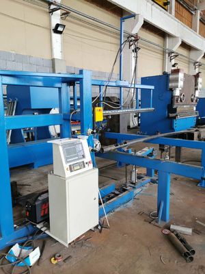 Macchina per il taglio di porte a palo leggero/macchina automatica per il taglio di plasma CNC, diametro 350 mm, trazione 2000 mm