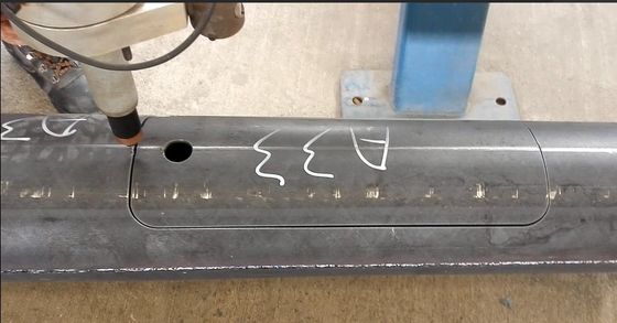 Macchina di taglio per porte a polo leggero di 2500 mm, macchina di taglio per porte a polo leggero a plasma CNC