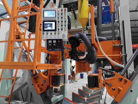 Macchina di saldatura CNC 5G HM800/14000 14m Lunghezza Disegno poligonale