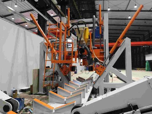 Macchina di saldatura CNC 5G HM800/14000 14m Lunghezza Disegno poligonale