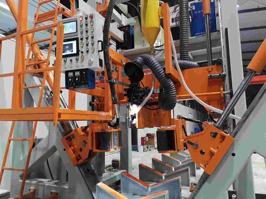 Macchina di saldatura CNC 5G HM800/14000 14m Lunghezza Disegno poligonale