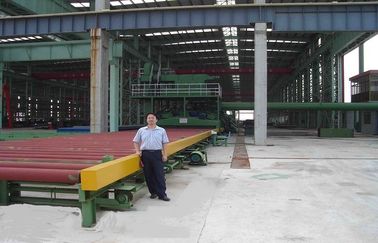 Grande l fascio, macchina d'acciaio di granigliatura del fascio di H per le costruzioni, ponti