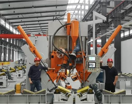 Diametro massimo 500 mm 12000 mm Pollo di luce Chiusura macchina di saldatura per 5G Pollo di comunicazione