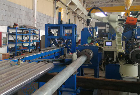 saldatrice robot automatica 2000mm di 350mm per palo leggero