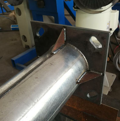 saldatrice robot automatica 2000mm di 350mm per palo leggero