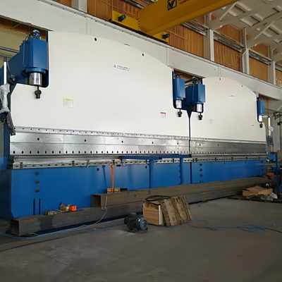 CNC Tandem Hydraulic Press Brake Modello 2-WE67k-1200/6250 Per la realizzazione di trasmissione monopolare torre tubolare e alto albero