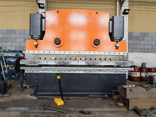 Good price 6000 KN Normal Pressure Press Brake Machine with Bending Speed 5mm/s and Plate Length 2200-7000mm in linea